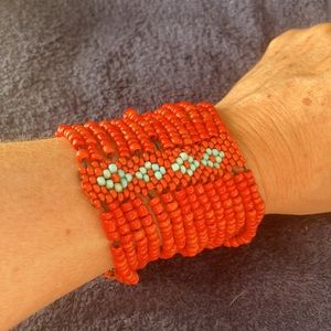 Beautiful Native American beaded bracelet